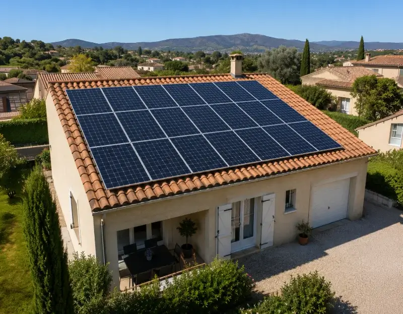 Prime à l'autoconsommation panneaux solaires Le Palais — aide financière de l'État